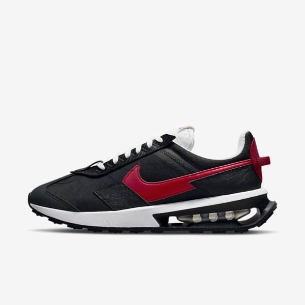 Trampki Męskie Nike Air Max Pre-Day Czarne Białe Czerwone | NK509HIU