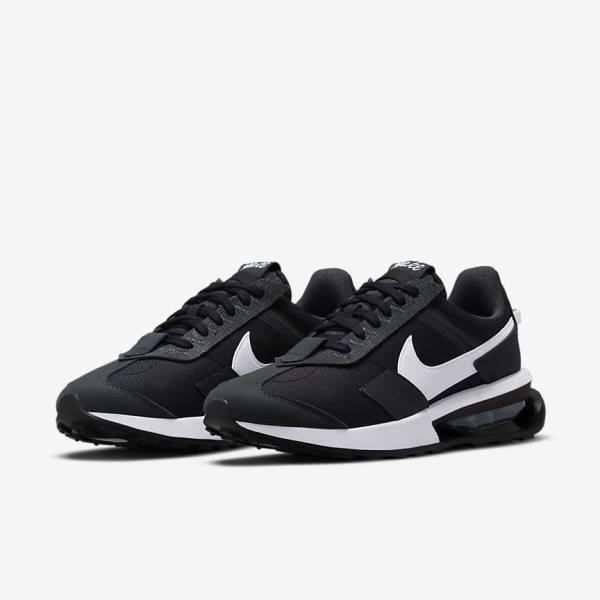 Trampki Męskie Nike Air Max Pre-Day Czarne Ciemny Szare Białe | NK651PEH