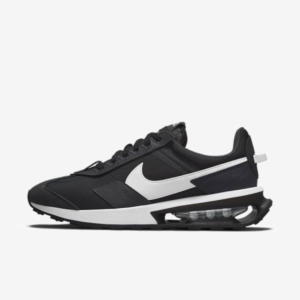 Trampki Męskie Nike Air Max Pre-Day Czarne Ciemny Szare Białe | NK651PEH