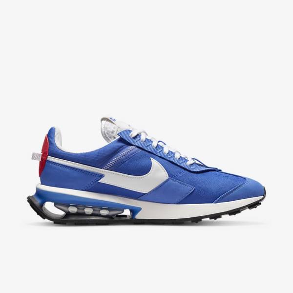 Trampki Męskie Nike Air Max Pre-Day Królewski Niebieski Czerwone Niebieskie Białe | NK632ZOH