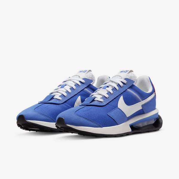 Trampki Męskie Nike Air Max Pre-Day Królewski Niebieski Czerwone Niebieskie Białe | NK632ZOH