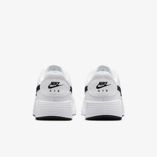 Trampki Męskie Nike Air Max SC Białe Czarne | NK015KQM