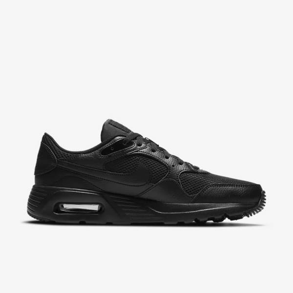 Trampki Męskie Nike Air Max SC Czarne | NK753FAJ