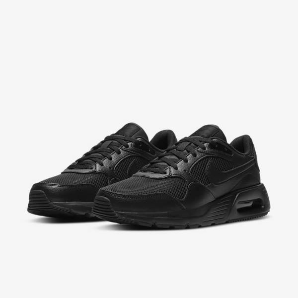 Trampki Męskie Nike Air Max SC Czarne | NK753FAJ