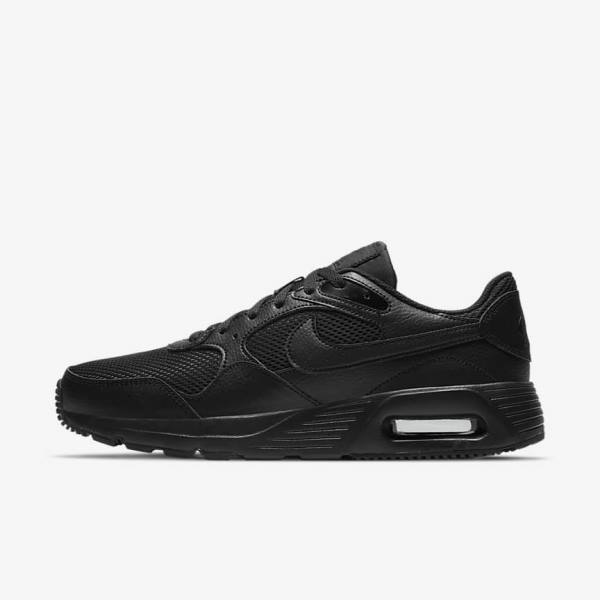 Trampki Męskie Nike Air Max SC Czarne | NK753FAJ