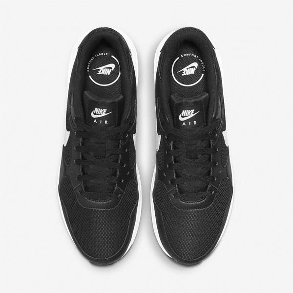 Trampki Męskie Nike Air Max SC Czarne Białe | NK814EWT