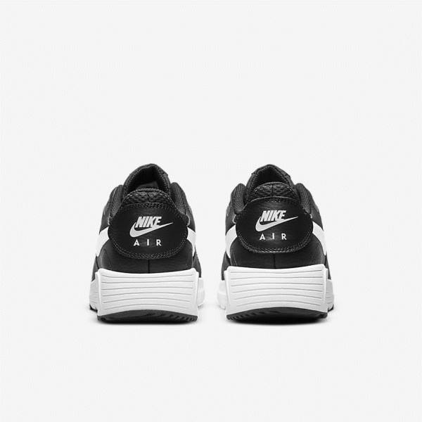 Trampki Męskie Nike Air Max SC Czarne Białe | NK814EWT