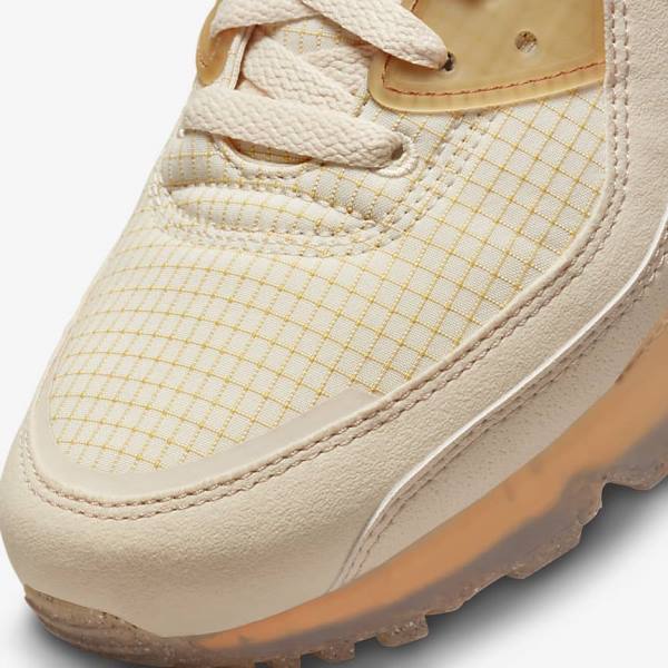 Trampki Męskie Nike Air Max Terrascape 90 Białe Pomarańczowe Różowe Żółte | NK823WRB