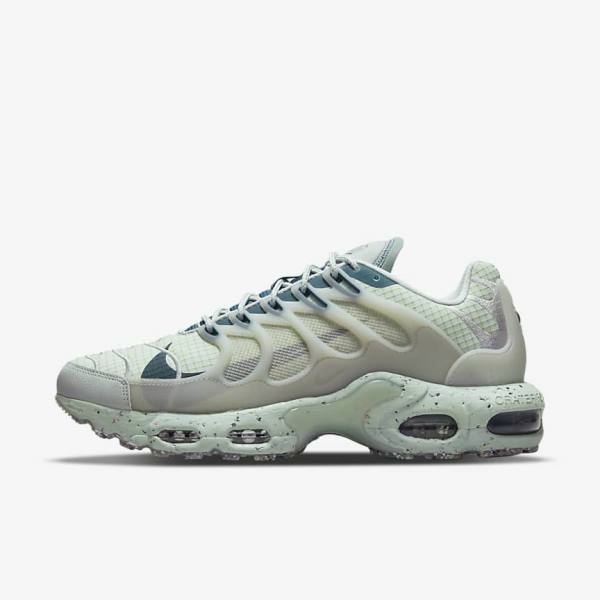 Trampki Męskie Nike Air Max Terrascape Plus Szare Ciemny Turkusowe Zielone | NK735RUE