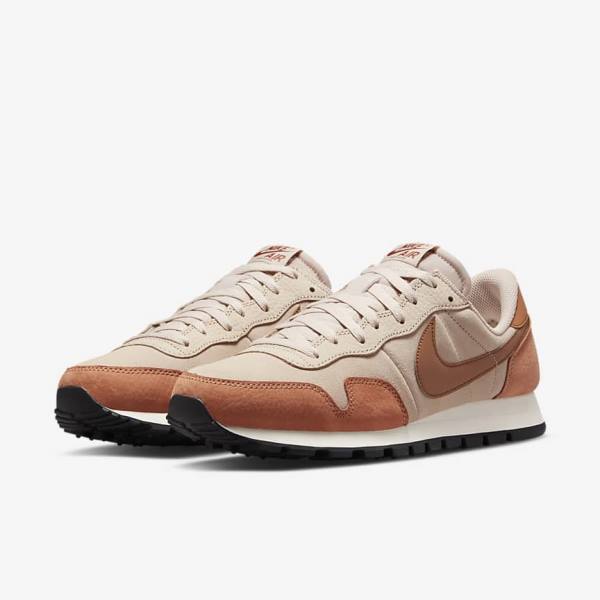 Trampki Męskie Nike Air Pegasus 83 PRM Khaki Szare Khaki Różowe Głęboka Brązowe Czerwone | NK307JNS