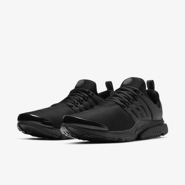 Trampki Męskie Nike Air Presto Czarne | NK769QAB