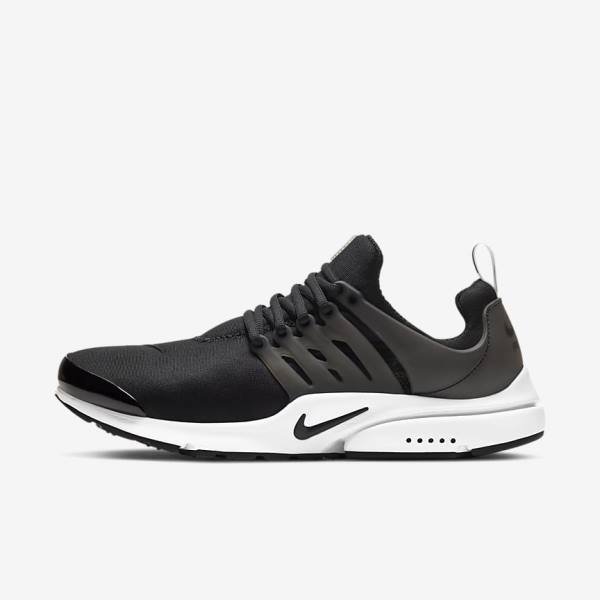 Trampki Męskie Nike Air Presto Czarne Białe | NK057NOY