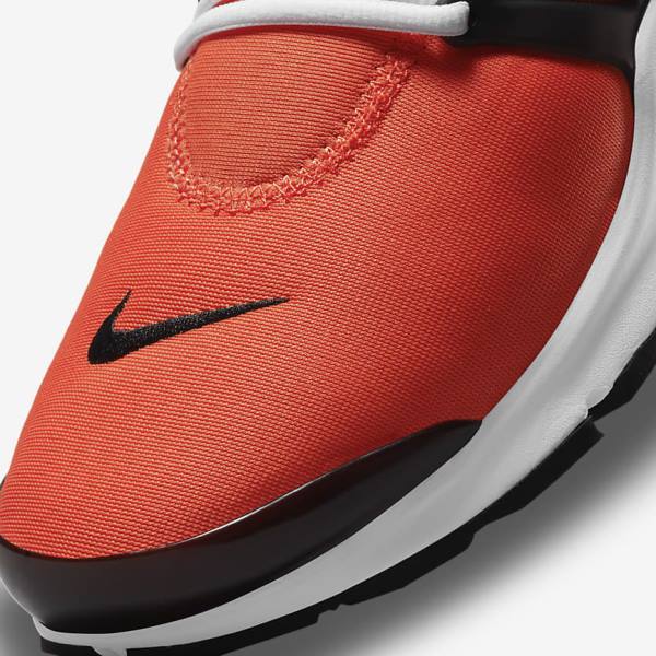 Trampki Męskie Nike Air Presto Pomarańczowe Białe Czarne | NK356YPN