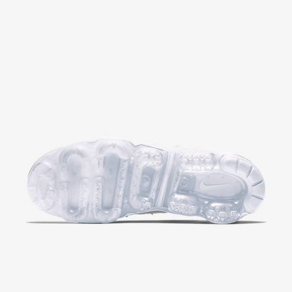 Trampki Męskie Nike Air VaporMax Plus Białe Platyna Białe | NK159ZAD