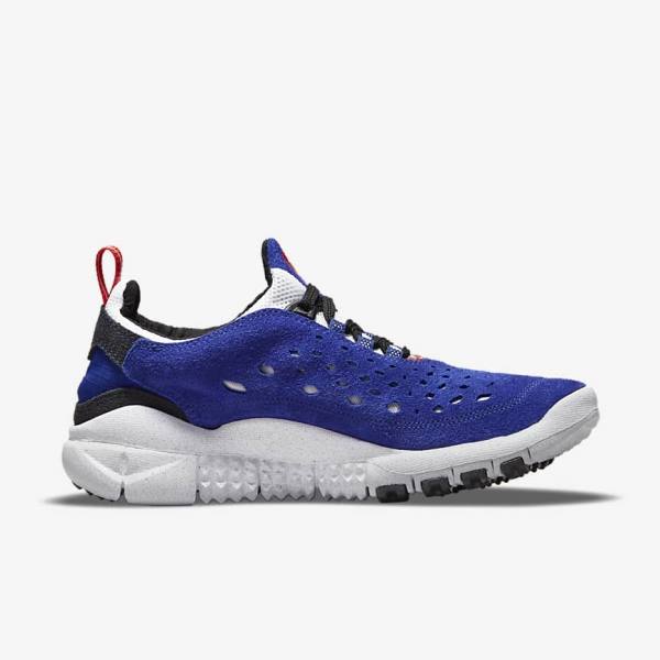 Trampki Męskie Nike Free Run Trailowe Czerwone Białe | NK879IME