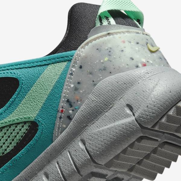 Trampki Męskie Nike Free Terra Vista Czarne Zielone Mięta | NK280CNJ