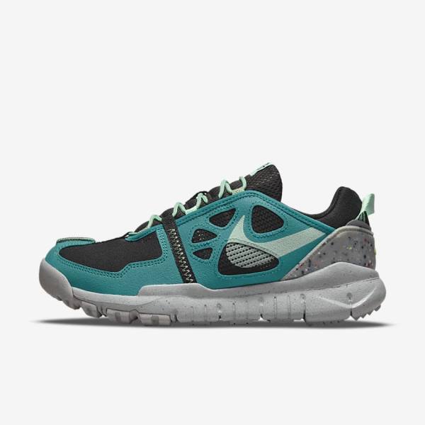 Trampki Męskie Nike Free Terra Vista Czarne Zielone Mięta | NK280CNJ