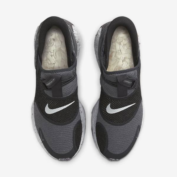 Trampki Męskie Nike Glide FlyEase Szare Czarne Szare | NK204DYK