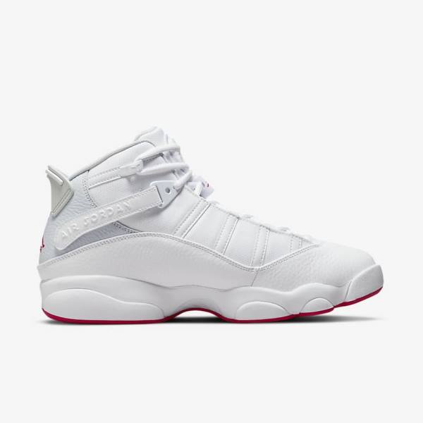 Trampki Męskie Nike Jordan 6 Rings Białe Platyna | NK584QUI