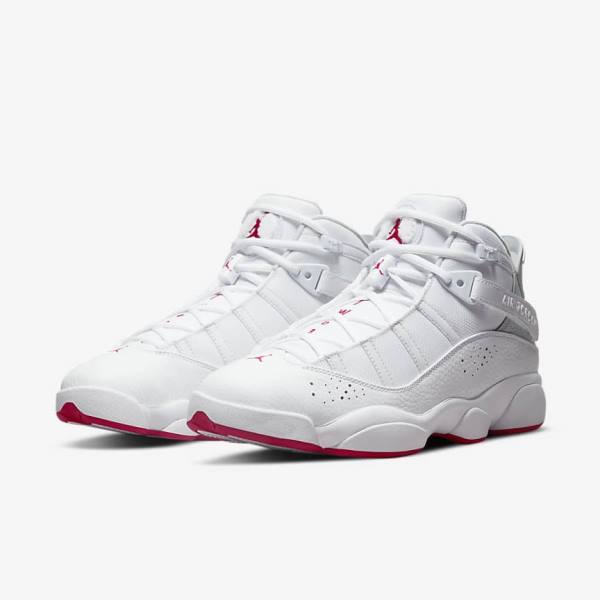 Trampki Męskie Nike Jordan 6 Rings Białe Platyna | NK584QUI