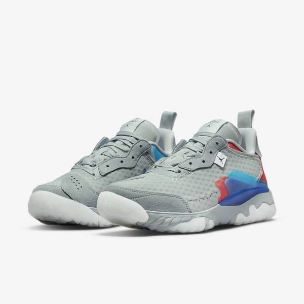 Trampki Męskie Nike Jordan Delta 2 SE Niebieskie Czerwone Platyna | NK732KGX