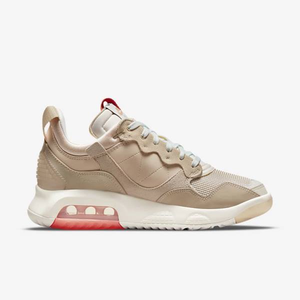 Trampki Męskie Nike Jordan MA2 Khaki Czerwone | NK296HMQ