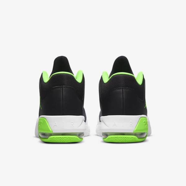 Trampki Męskie Nike Jordan Max Aura 3 Czarne Szare Białe Zielone | NK405SJA