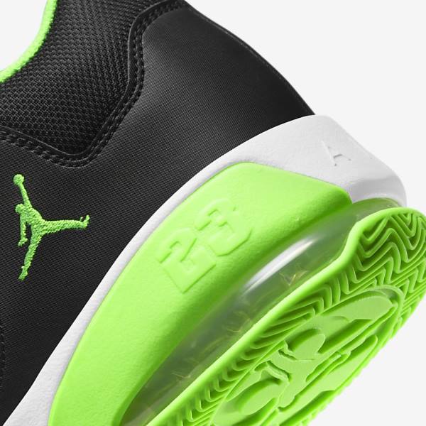 Trampki Męskie Nike Jordan Max Aura 3 Czarne Szare Białe Zielone | NK405SJA