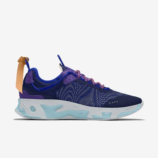 Trampki Męskie Nike React Live By You Custom Kolorowe | NK012IKV