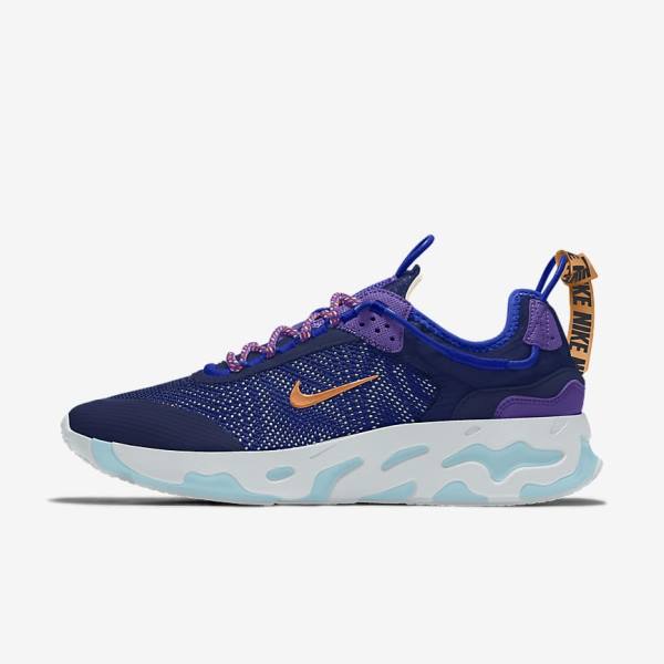 Trampki Męskie Nike React Live By You Custom Kolorowe | NK012IKV