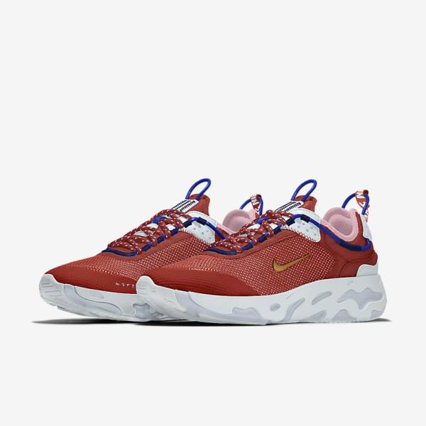 Trampki Męskie Nike React Live By You Custom Kolorowe | NK269FRM