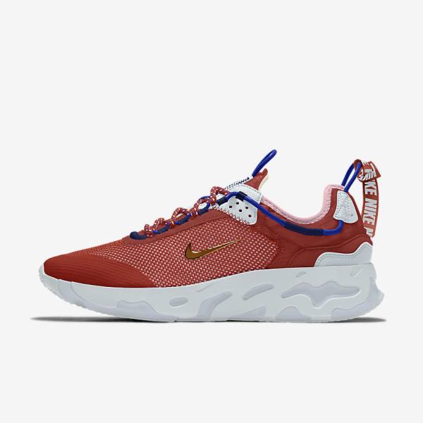 Trampki Męskie Nike React Live By You Custom Kolorowe | NK269FRM