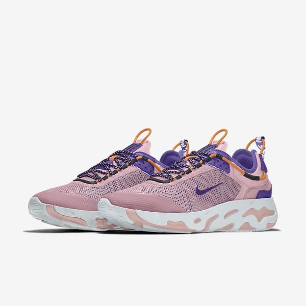 Trampki Męskie Nike React Live By You Custom Kolorowe | NK705MAI