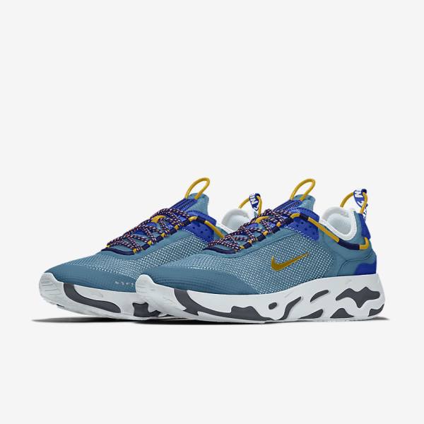 Trampki Męskie Nike React Live By You Custom Kolorowe | NK847XBG