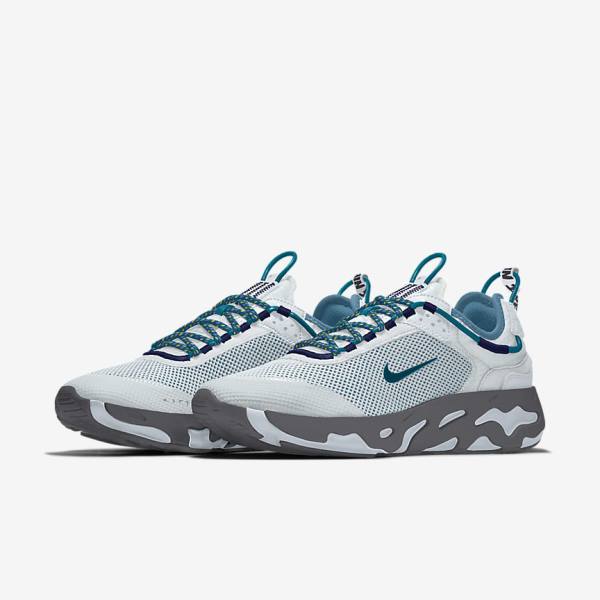 Trampki Męskie Nike React Live By You Custom Kolorowe | NK904NXV