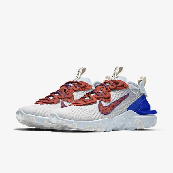 Trampki Męskie Nike React Vision By You Custom Lifestyle Kolorowe | NK015HAR