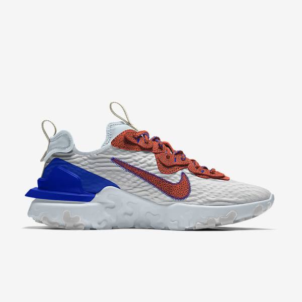 Trampki Męskie Nike React Vision By You Custom Lifestyle Kolorowe | NK015HAR