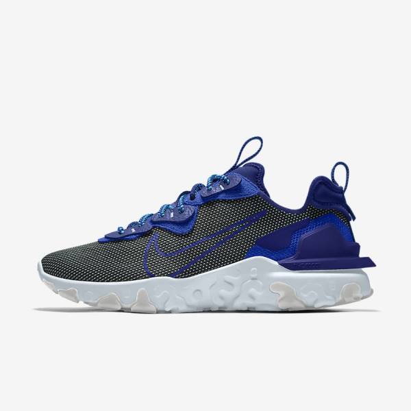 Trampki Męskie Nike React Vision By You Custom Lifestyle Kolorowe | NK863BQW