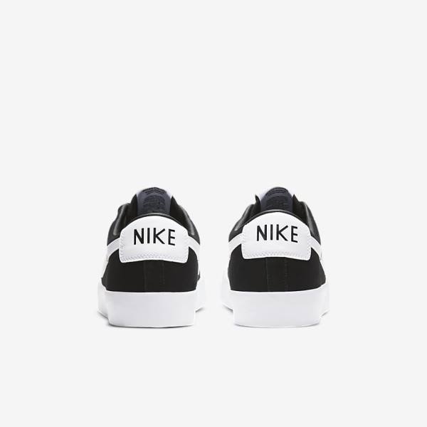 Trampki Męskie Nike SB Zoom Blazer Low Pro GT Czarne Głęboka Brązowe Białe | NK845BRY