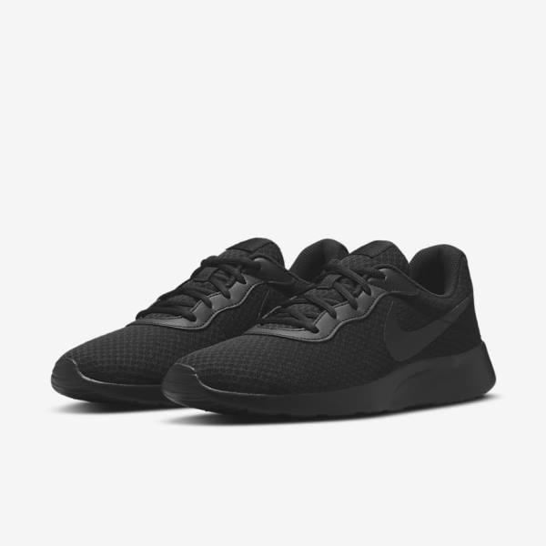 Trampki Męskie Nike Tanjun Czarne | NK423IWA