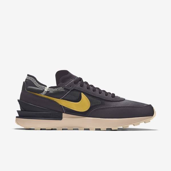 Trampki Męskie Nike Waffle One By You Custom Kolorowe | NK209QCN