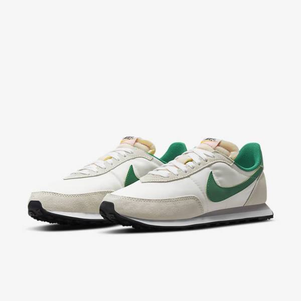 Trampki Męskie Nike Waffle Trainer 2 Białe Czarne | NK389STV