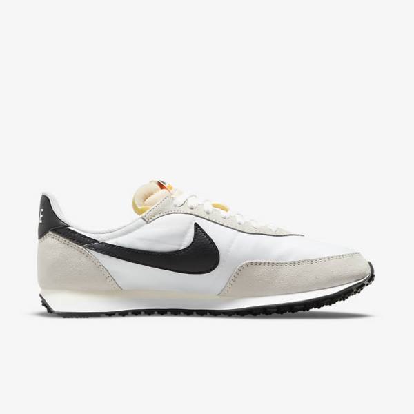 Trampki Męskie Nike Waffle Trainer 2 Białe Czarne | NK875ROV