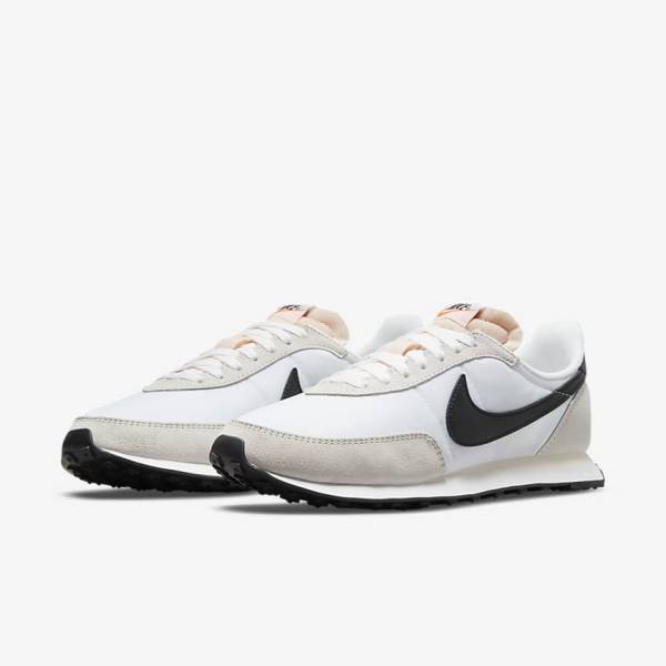 Trampki Męskie Nike Waffle Trainer 2 Białe Czarne | NK875ROV