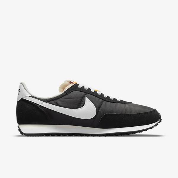 Trampki Męskie Nike Waffle Trainer 2 Czarne Pomarańczowe Białe | NK124HJN