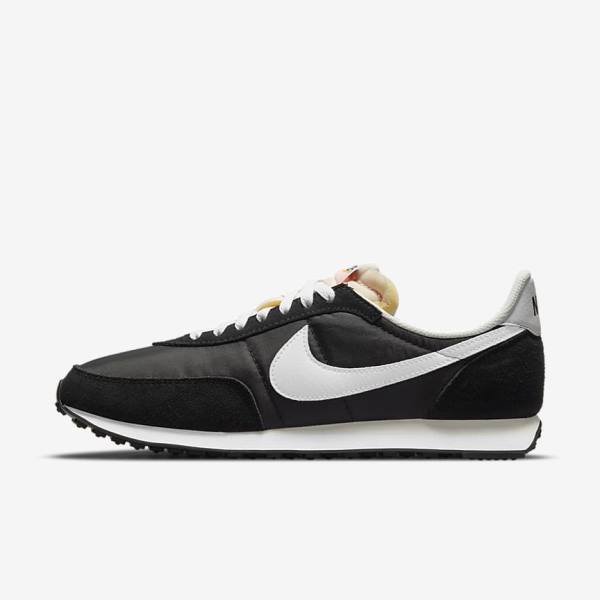 Trampki Męskie Nike Waffle Trainer 2 Czarne Pomarańczowe Białe | NK124HJN