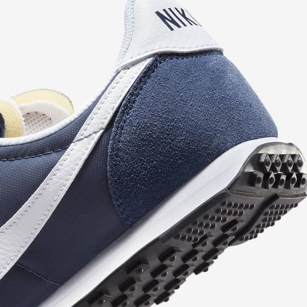 Trampki Męskie Nike Waffle Trainer 2 Niebieskie Granatowe Białe | NK156GBD