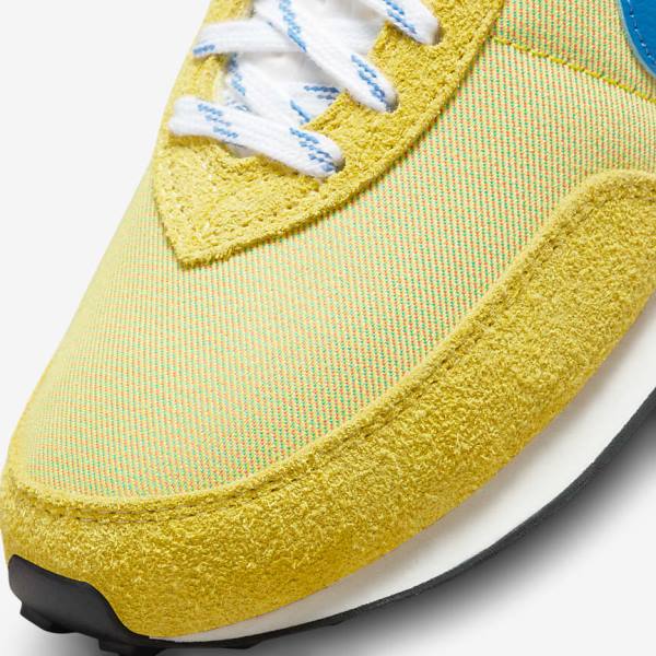 Trampki Męskie Nike Waffle Trainer 2 SD Żółte Złote Królewski Niebieski | NK564RTP