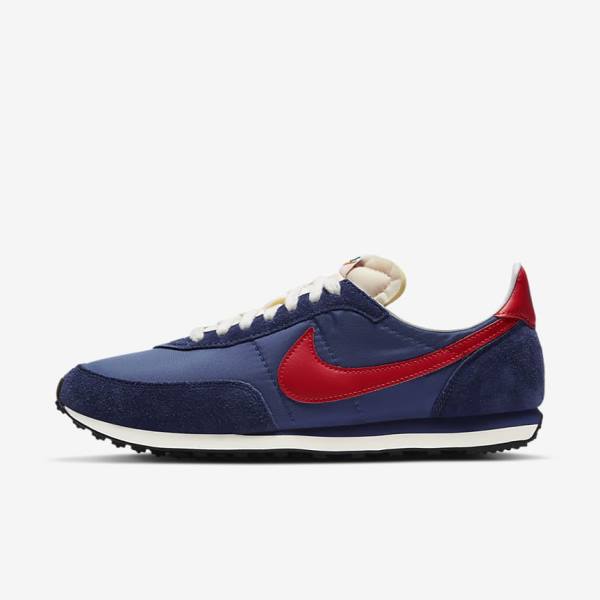 Trampki Męskie Nike Waffle Trainer 2 SP Granatowe Granatowe Białe Pomarańczowe | NK538TRH