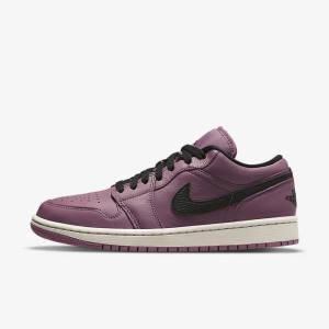 Buty Jordan Damskie Nike Air Jordan 1 Low SE Głęboka Beżowe Czarne | NK961TAM